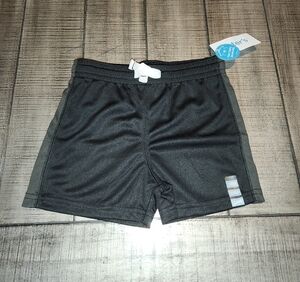 NWT Carter's Black Kids Shorts with White Accent
